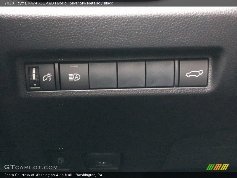 Silver Sky Metallic / Black 2020 Toyota RAV4 XSE AWD Hybrid