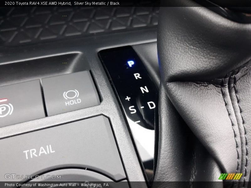 Silver Sky Metallic / Black 2020 Toyota RAV4 XSE AWD Hybrid