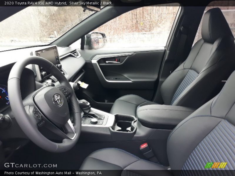 Front Seat of 2020 RAV4 XSE AWD Hybrid