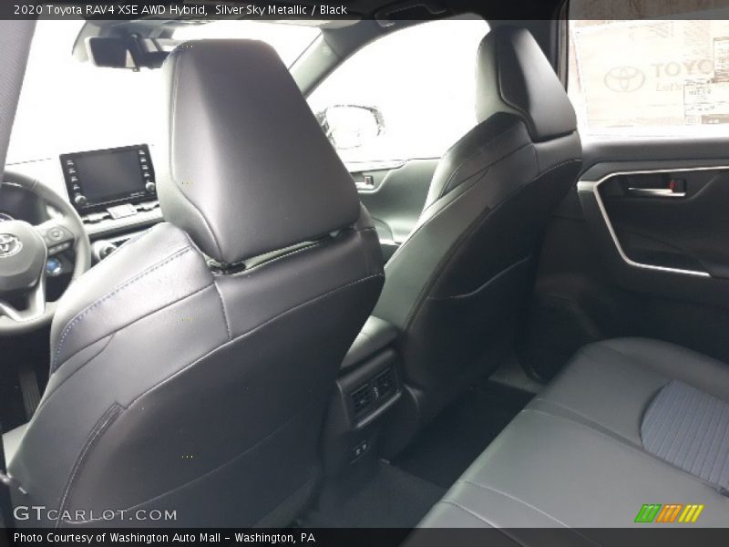 Silver Sky Metallic / Black 2020 Toyota RAV4 XSE AWD Hybrid