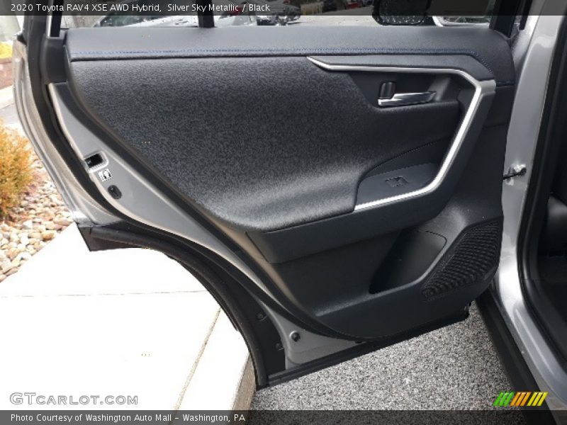Door Panel of 2020 RAV4 XSE AWD Hybrid