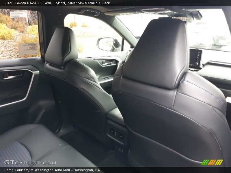 Silver Sky Metallic / Black 2020 Toyota RAV4 XSE AWD Hybrid