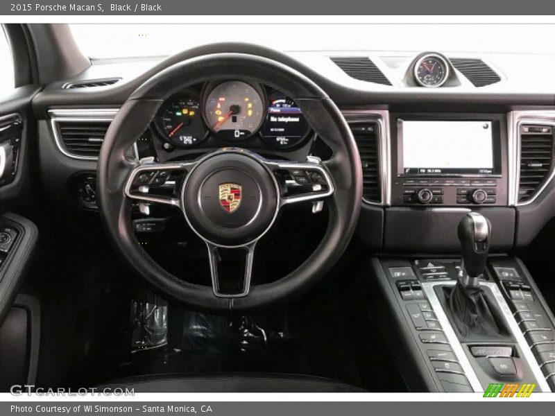 Black / Black 2015 Porsche Macan S