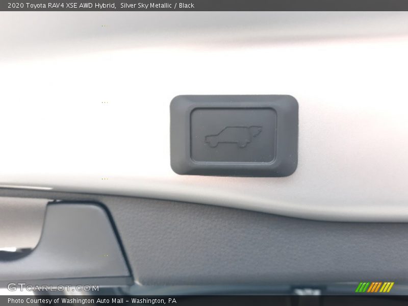 Silver Sky Metallic / Black 2020 Toyota RAV4 XSE AWD Hybrid