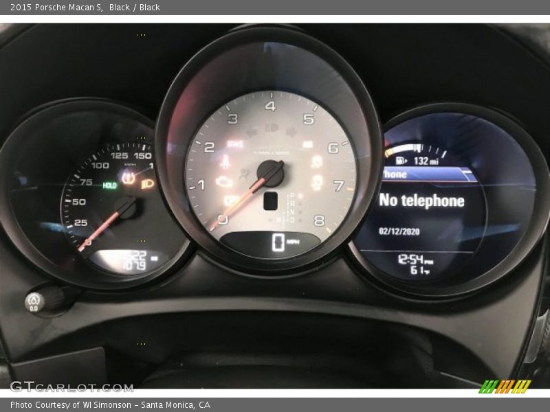 Black / Black 2015 Porsche Macan S