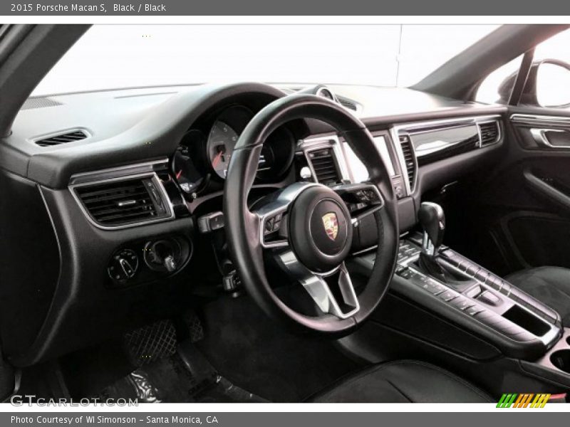Black / Black 2015 Porsche Macan S