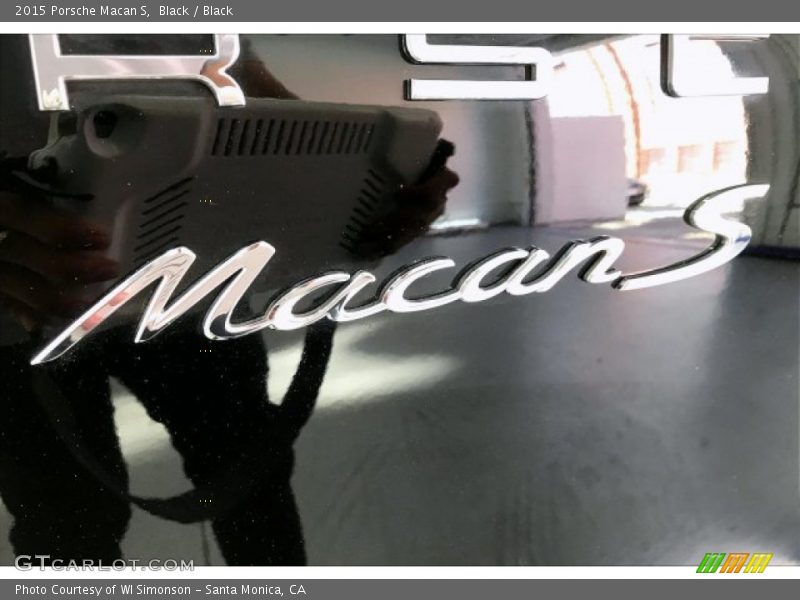 Black / Black 2015 Porsche Macan S