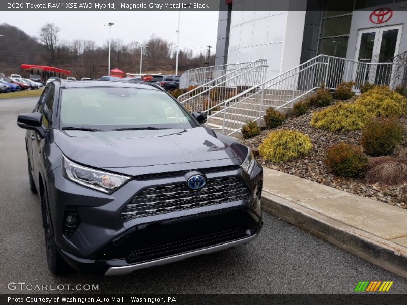 Magnetic Gray Metallic / Black 2020 Toyota RAV4 XSE AWD Hybrid