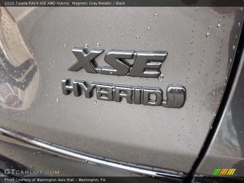 Magnetic Gray Metallic / Black 2020 Toyota RAV4 XSE AWD Hybrid