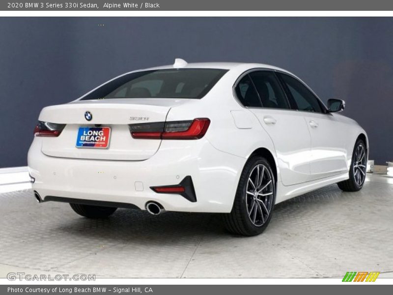 Alpine White / Black 2020 BMW 3 Series 330i Sedan