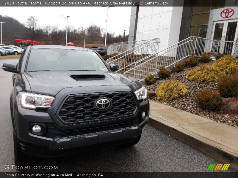 Magnetic Gray Metallic / TRD Cement/Black 2020 Toyota Tacoma TRD Sport Double Cab 4x4