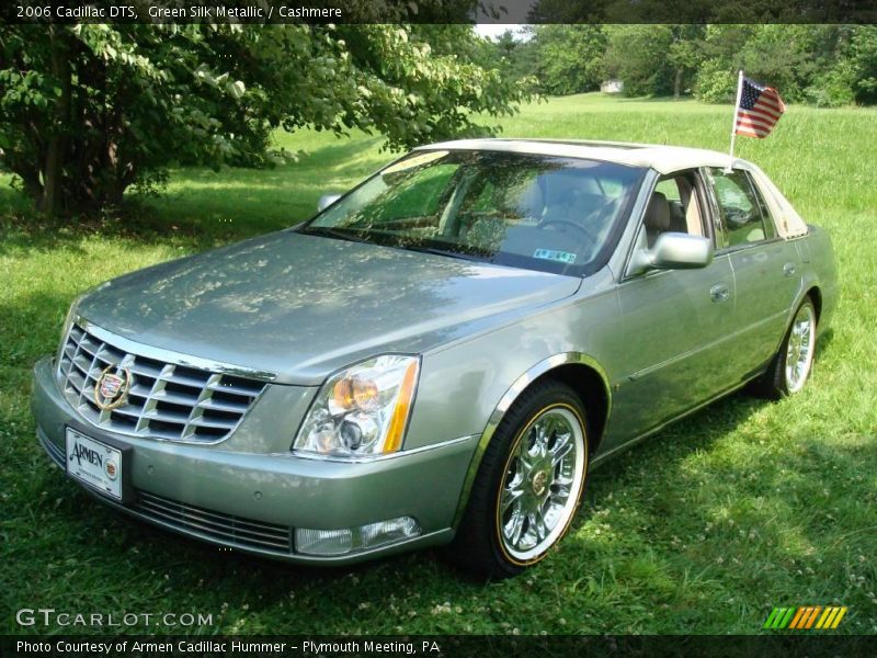 Green Silk Metallic / Cashmere 2006 Cadillac DTS