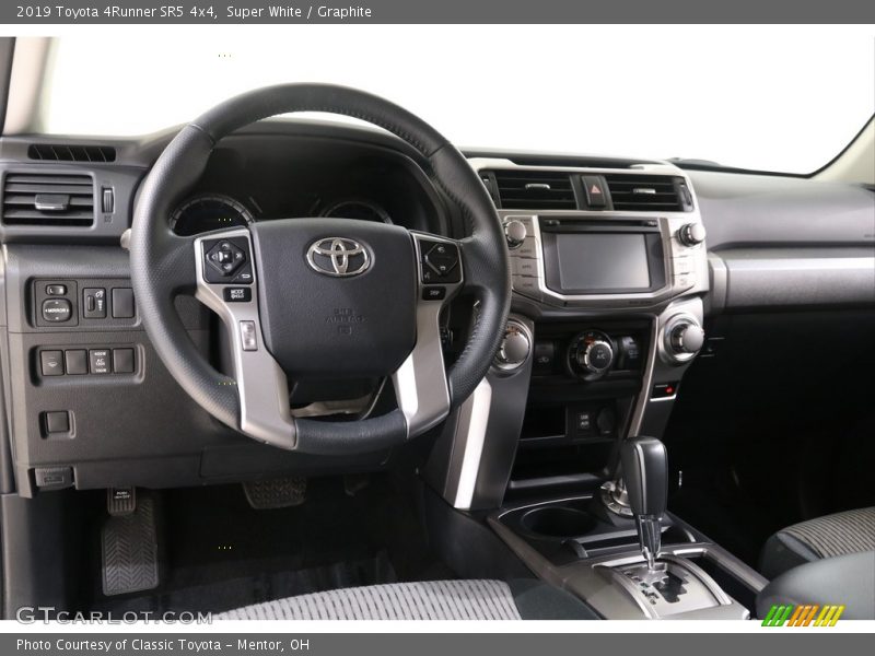 Super White / Graphite 2019 Toyota 4Runner SR5 4x4