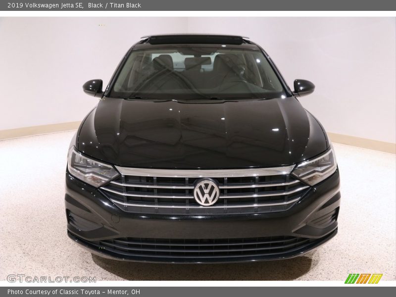 Black / Titan Black 2019 Volkswagen Jetta SE