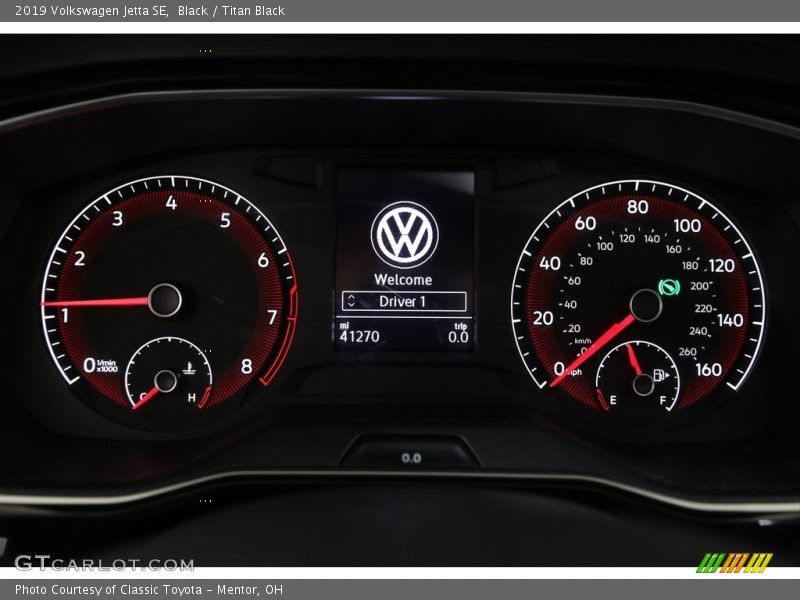  2019 Jetta SE SE Gauges