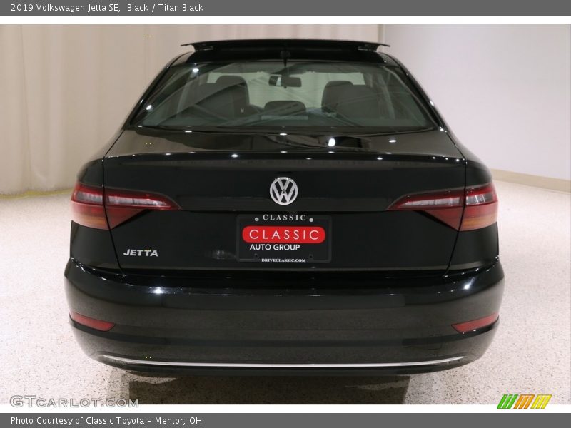 Black / Titan Black 2019 Volkswagen Jetta SE