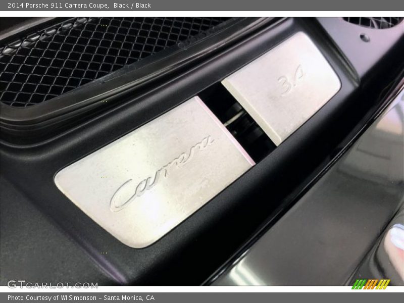 Black / Black 2014 Porsche 911 Carrera Coupe