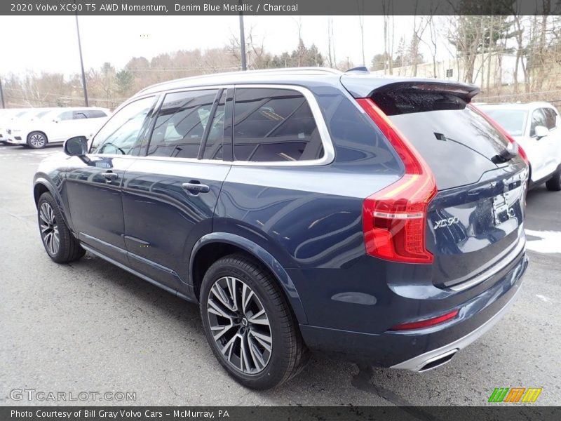 Denim Blue Metallic / Charcoal 2020 Volvo XC90 T5 AWD Momentum