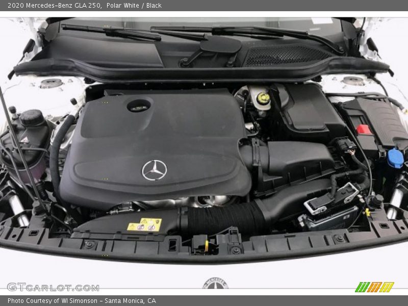 Polar White / Black 2020 Mercedes-Benz GLA 250