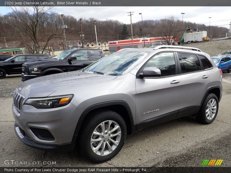 Billet Silver Metallic / Black 2020 Jeep Cherokee Latitude