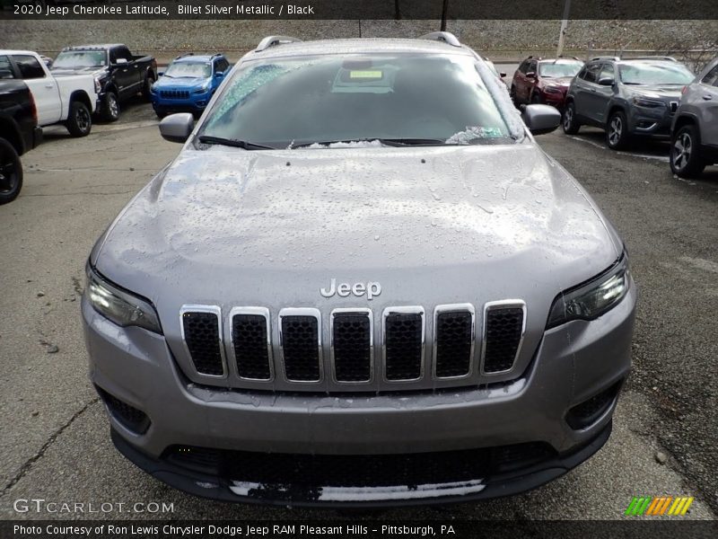Billet Silver Metallic / Black 2020 Jeep Cherokee Latitude