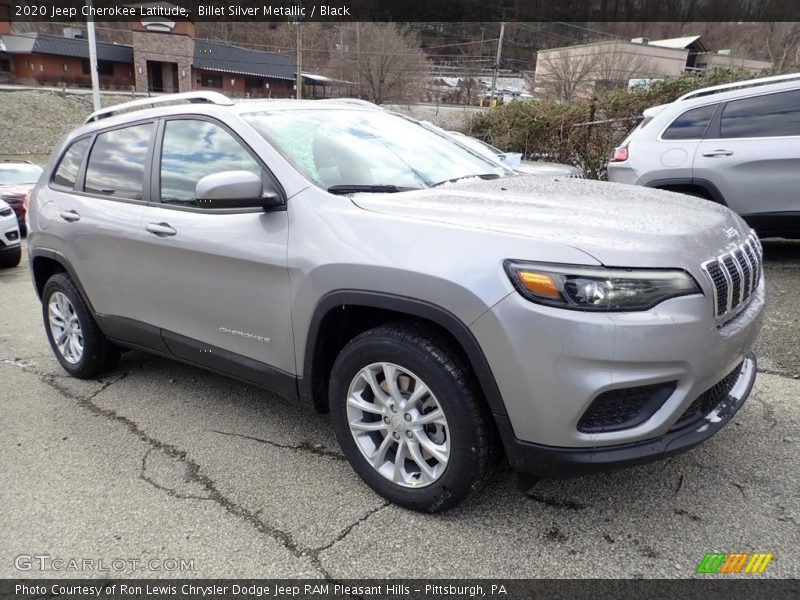 Billet Silver Metallic / Black 2020 Jeep Cherokee Latitude