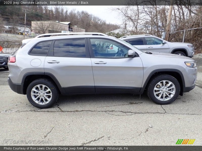 Billet Silver Metallic / Black 2020 Jeep Cherokee Latitude