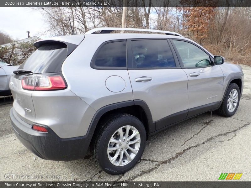 Billet Silver Metallic / Black 2020 Jeep Cherokee Latitude