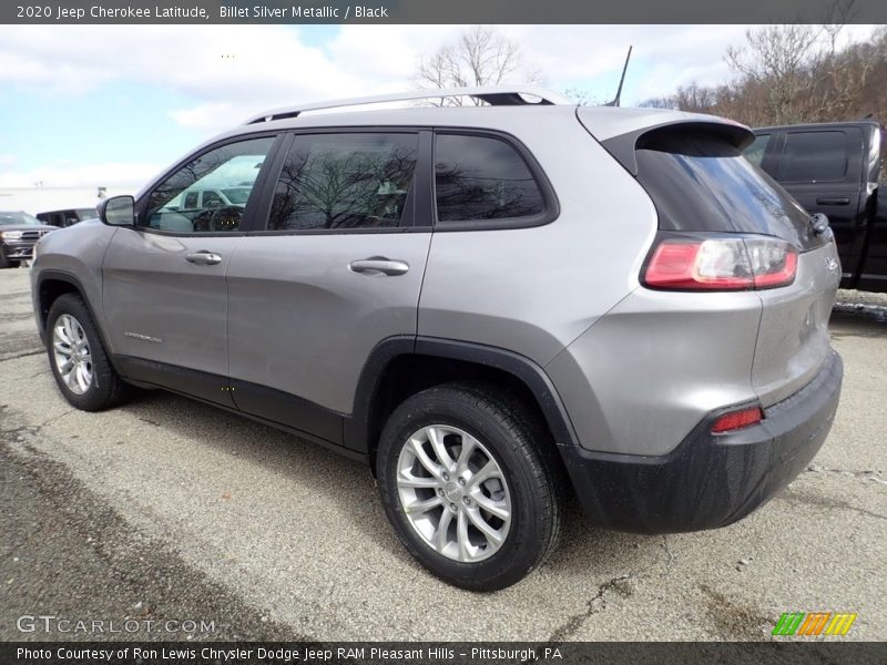Billet Silver Metallic / Black 2020 Jeep Cherokee Latitude