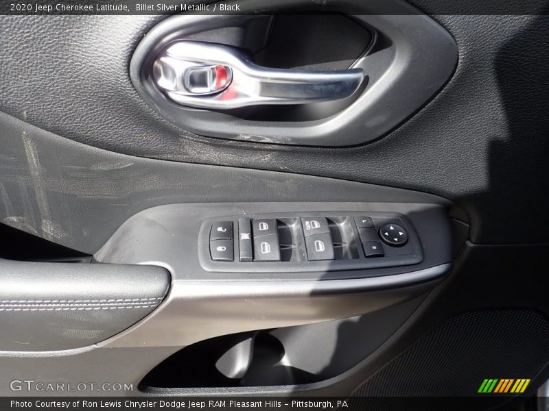 Billet Silver Metallic / Black 2020 Jeep Cherokee Latitude