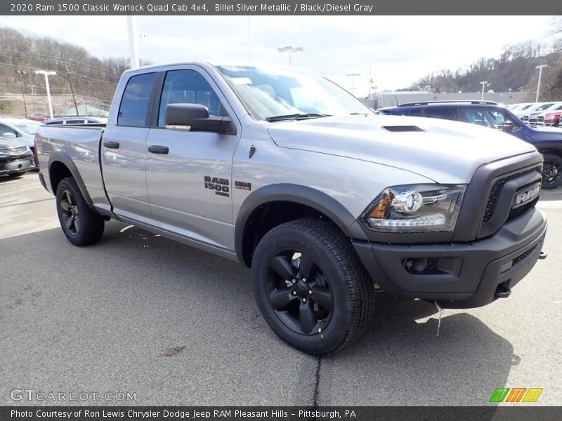  2020 1500 Classic Warlock Quad Cab 4x4 Billet Silver Metallic