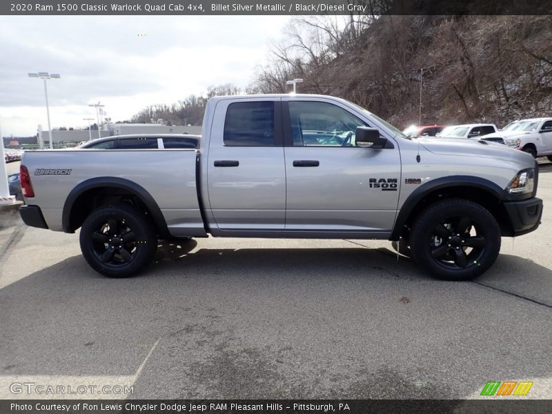  2020 1500 Classic Warlock Quad Cab 4x4 Billet Silver Metallic