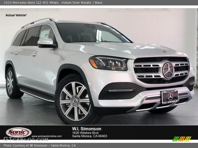 Iridium Silver Metallic / Black 2020 Mercedes-Benz GLS 450 4Matic