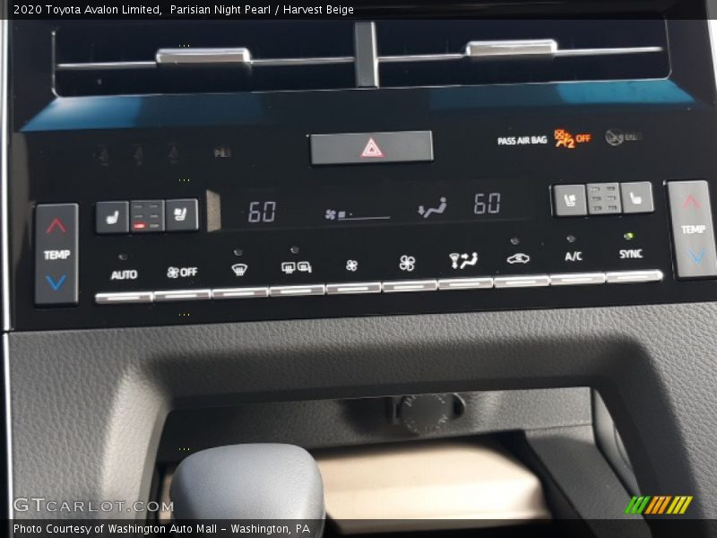Parisian Night Pearl / Harvest Beige 2020 Toyota Avalon Limited