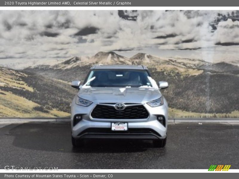 Celestial Silver Metallic / Graphite 2020 Toyota Highlander Limited AWD