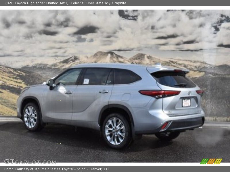 Celestial Silver Metallic / Graphite 2020 Toyota Highlander Limited AWD