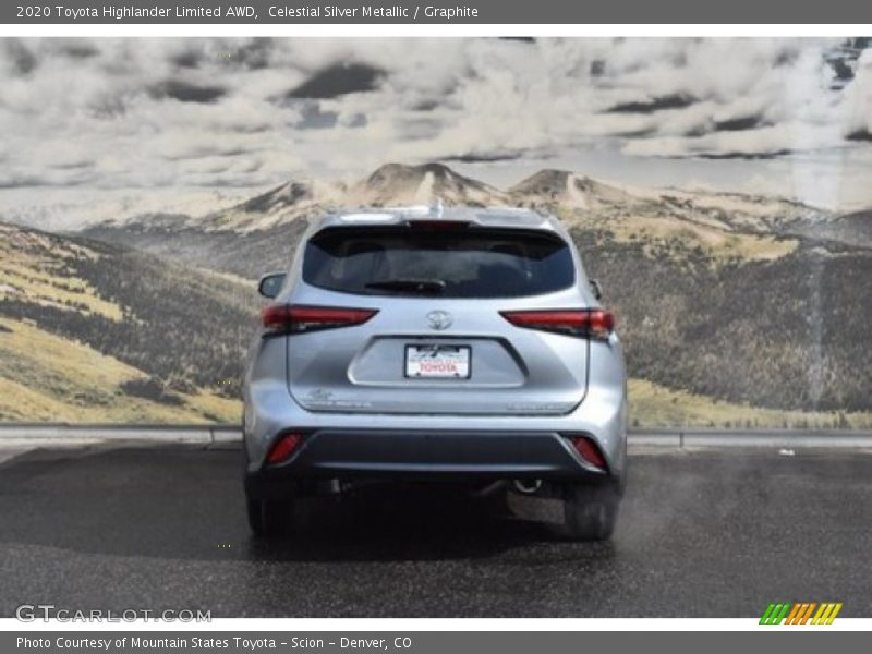 Celestial Silver Metallic / Graphite 2020 Toyota Highlander Limited AWD