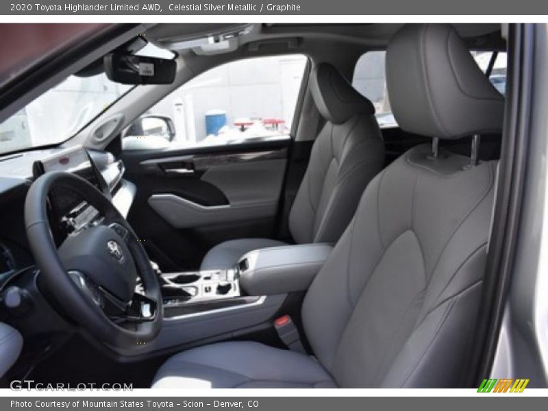 Celestial Silver Metallic / Graphite 2020 Toyota Highlander Limited AWD