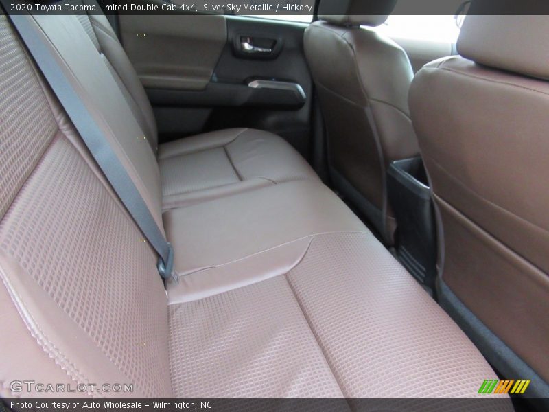 Silver Sky Metallic / Hickory 2020 Toyota Tacoma Limited Double Cab 4x4