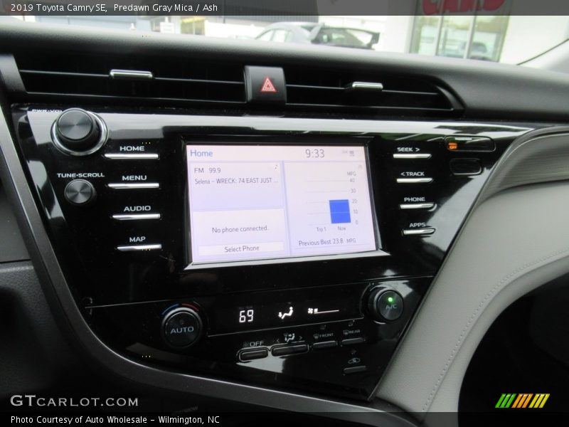 Predawn Gray Mica / Ash 2019 Toyota Camry SE