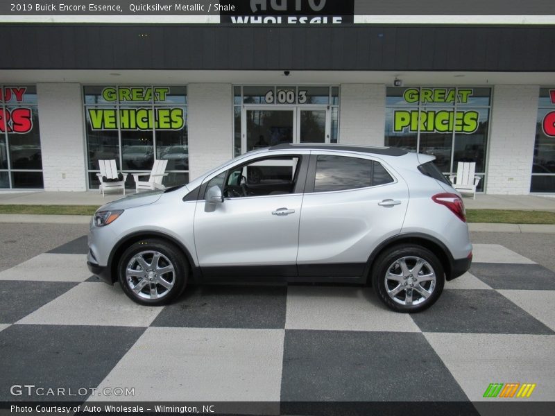 Quicksilver Metallic / Shale 2019 Buick Encore Essence