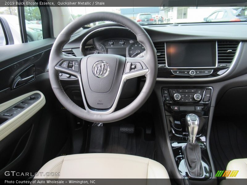 Quicksilver Metallic / Shale 2019 Buick Encore Essence
