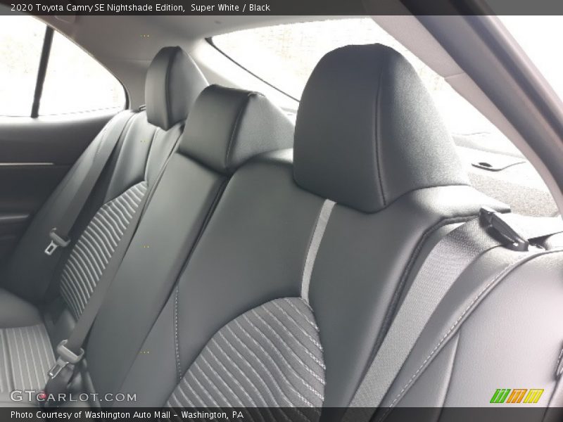 Rear Seat of 2020 Camry SE Nightshade Edition