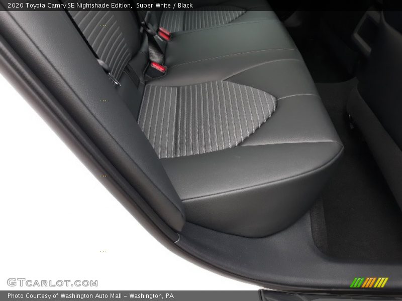 Rear Seat of 2020 Camry SE Nightshade Edition
