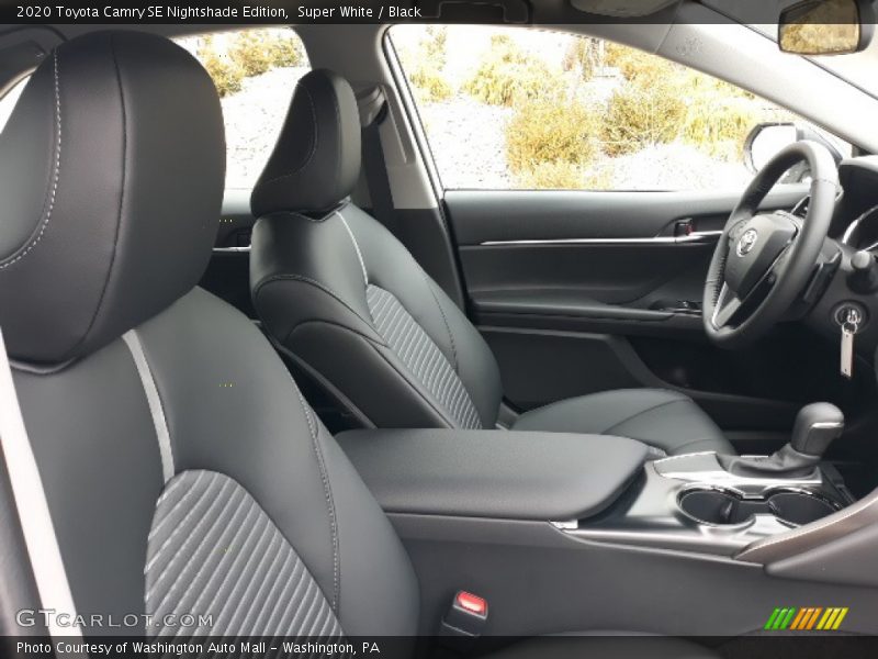 Front Seat of 2020 Camry SE Nightshade Edition