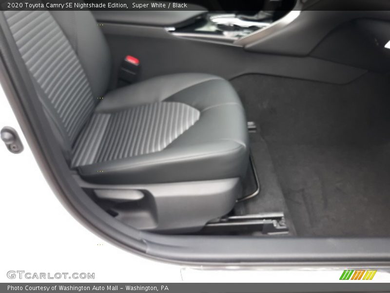 Front Seat of 2020 Camry SE Nightshade Edition
