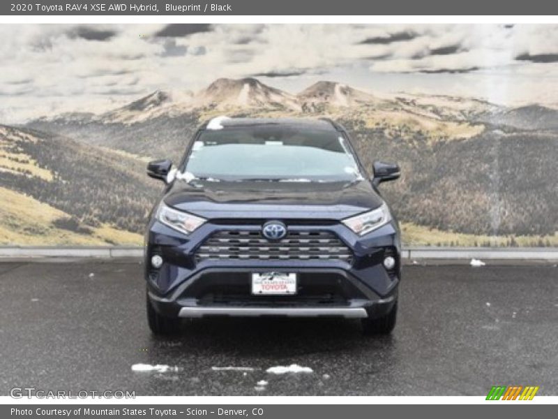 Blueprint / Black 2020 Toyota RAV4 XSE AWD Hybrid