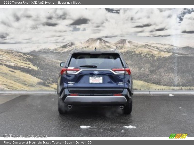 Blueprint / Black 2020 Toyota RAV4 XSE AWD Hybrid