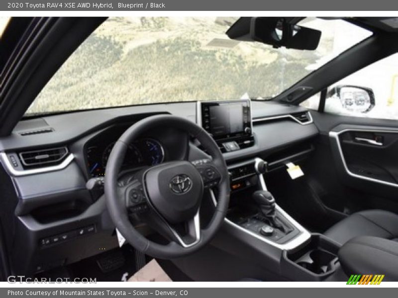 Blueprint / Black 2020 Toyota RAV4 XSE AWD Hybrid