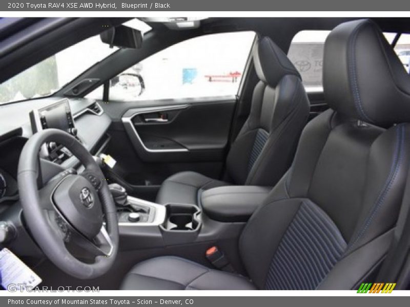 Blueprint / Black 2020 Toyota RAV4 XSE AWD Hybrid